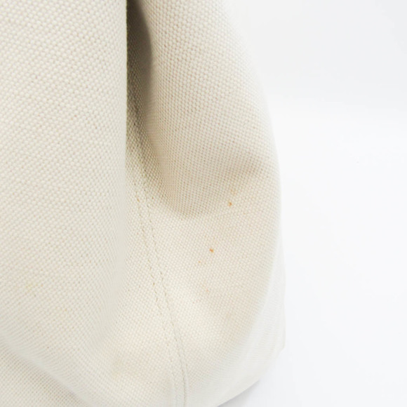 Balenciaga Navy Cabas 339936 Men,Women Canvas,Leather Handbag,Shoulder Bag,To... - Picture 10 of 13